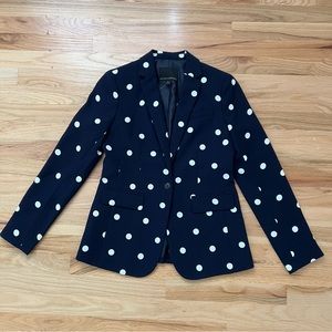 NWT Banana Republic Polka Dot Blazer sz 0